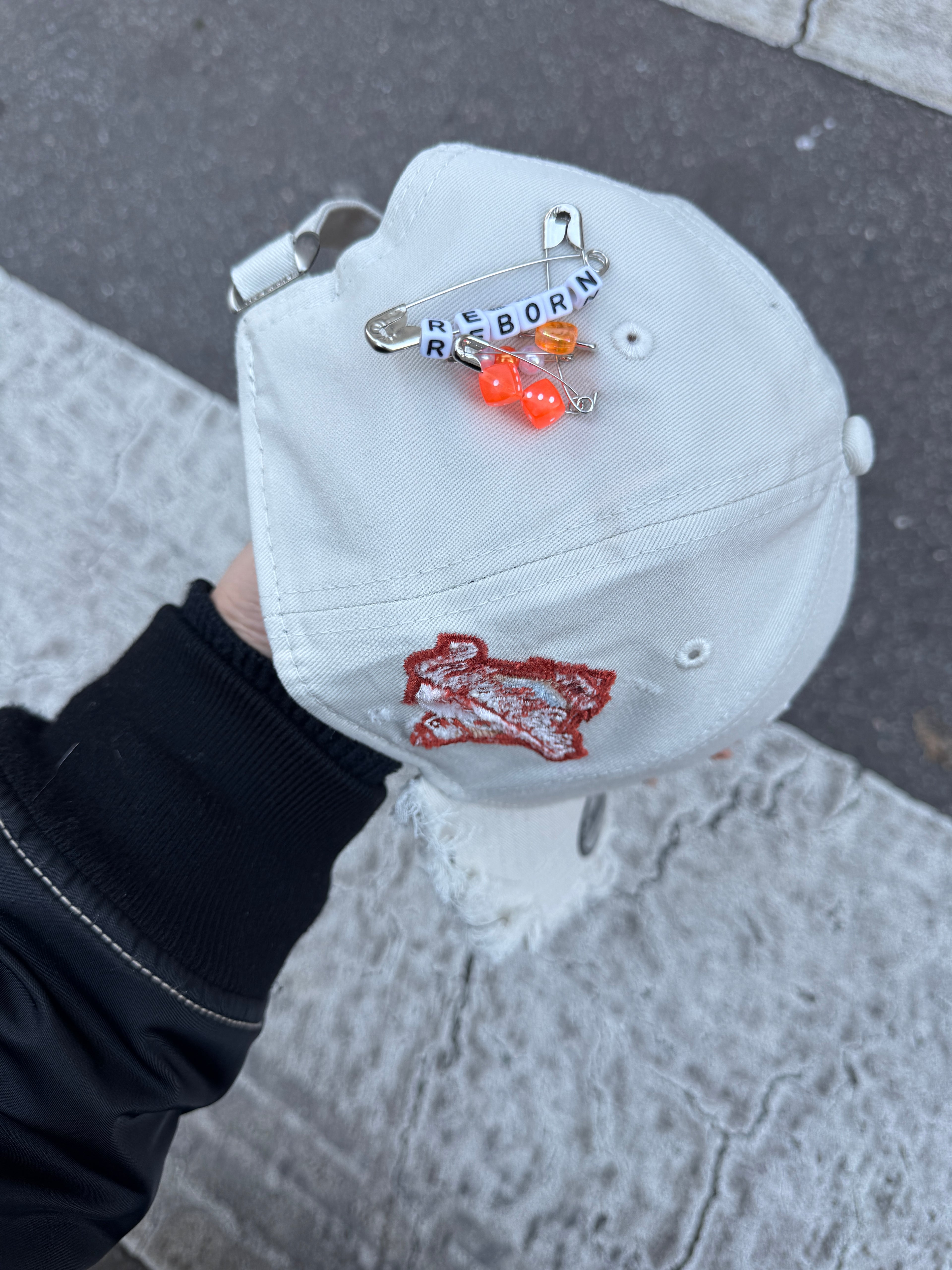 Cap NY ajustable visière ronde