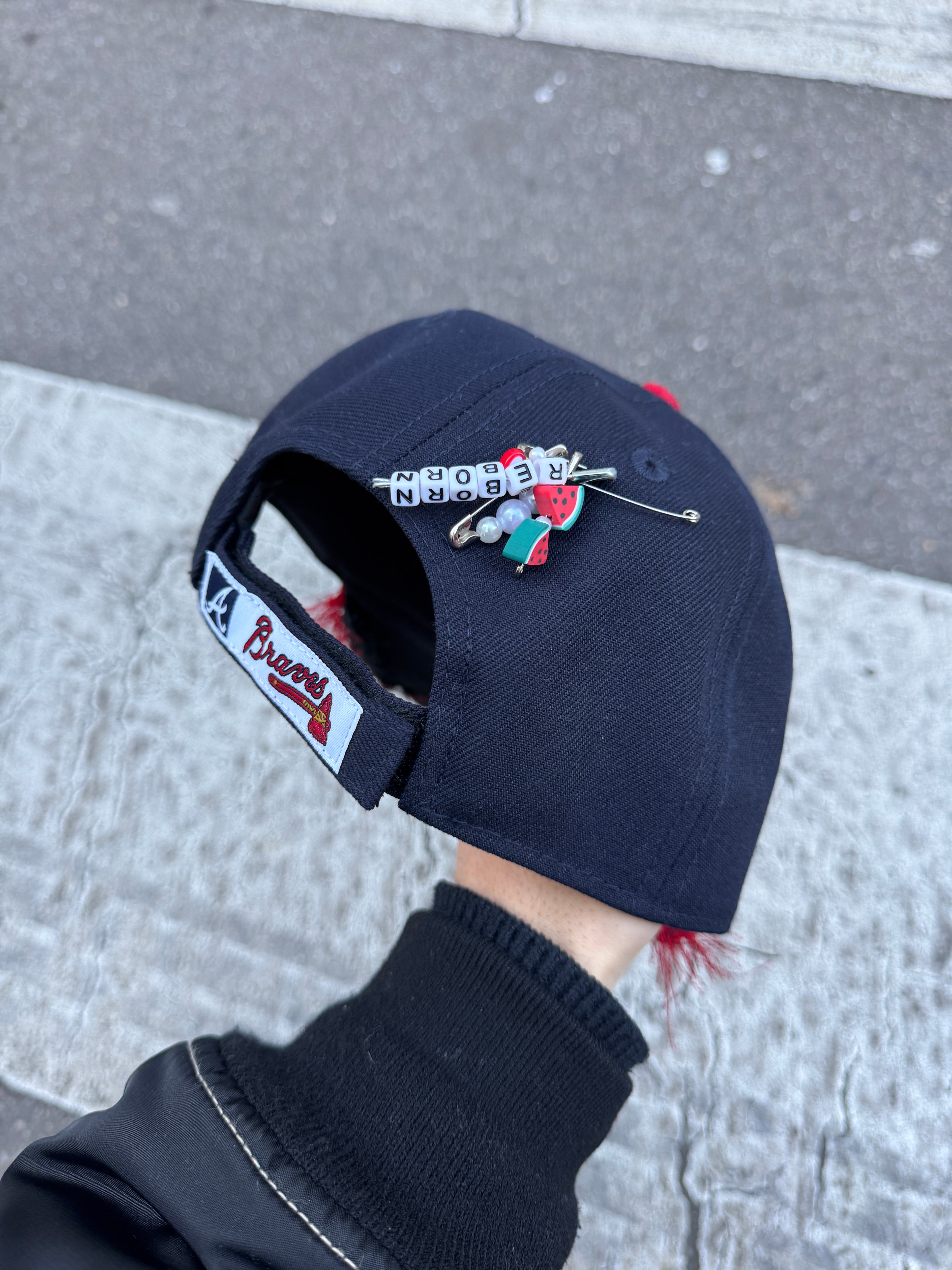 Cap Atlanta ajustable visière ronde