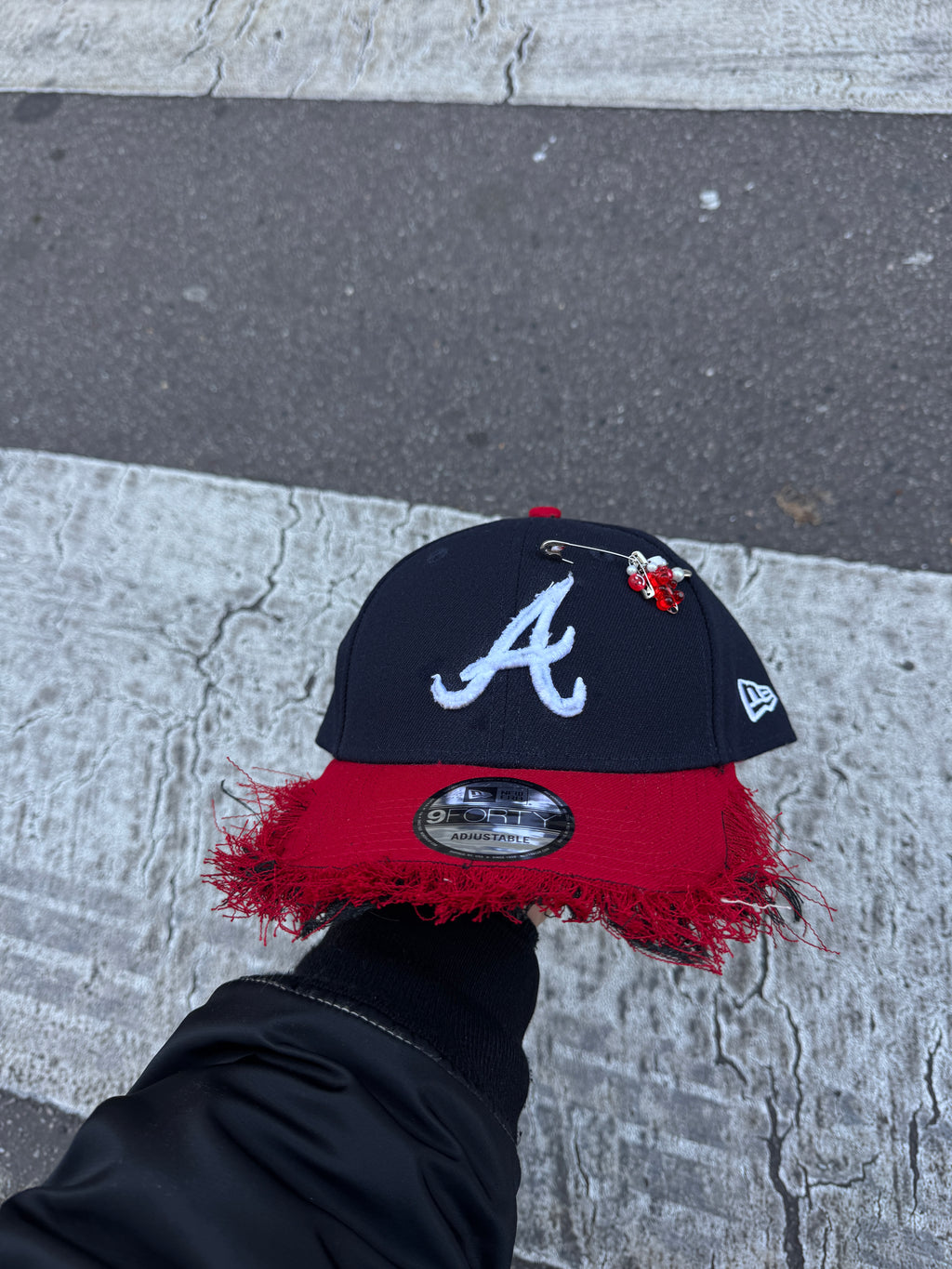 Cap Atlanta ajustable visière ronde