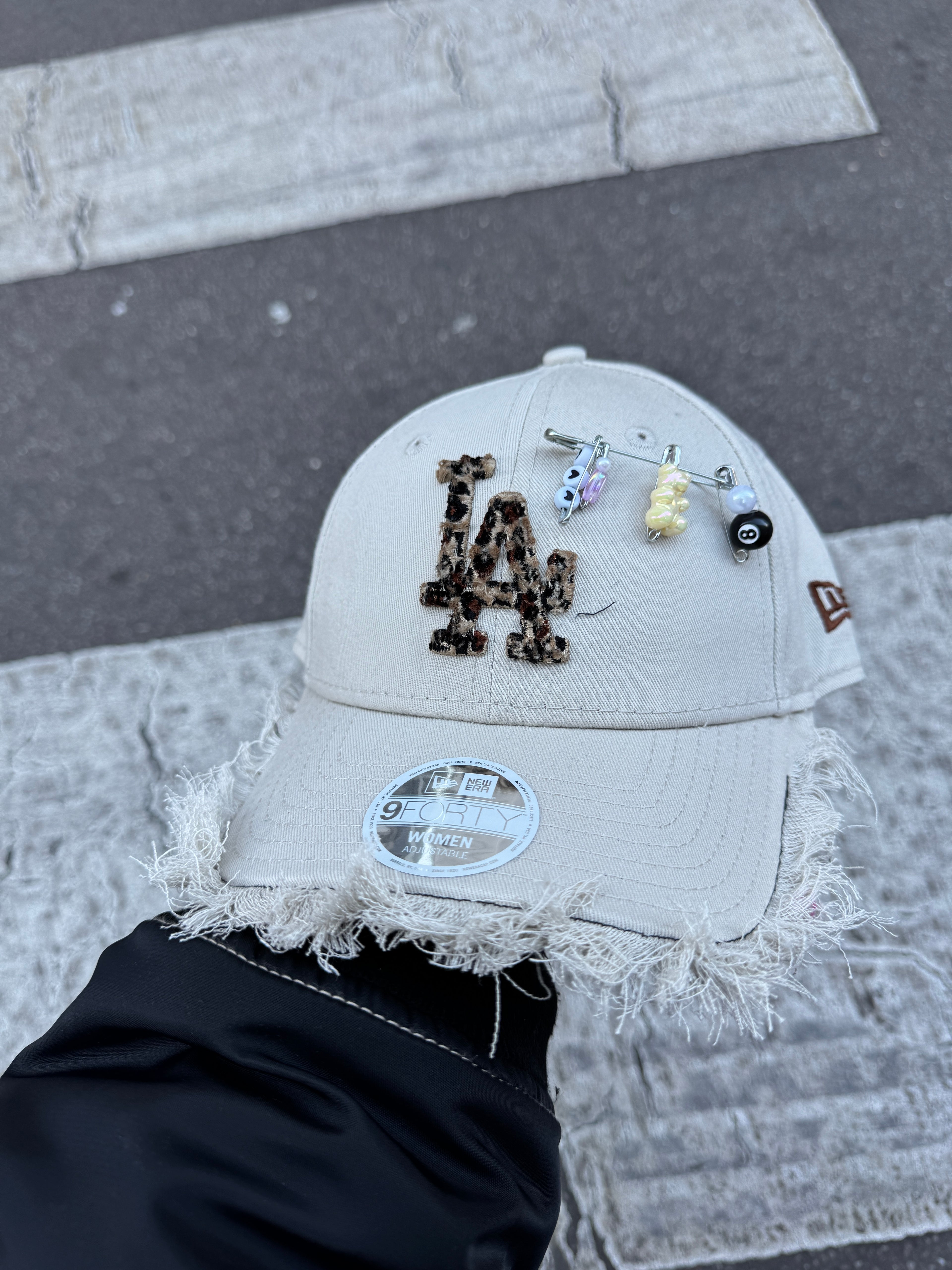 Cap LA ajustable visière ronde