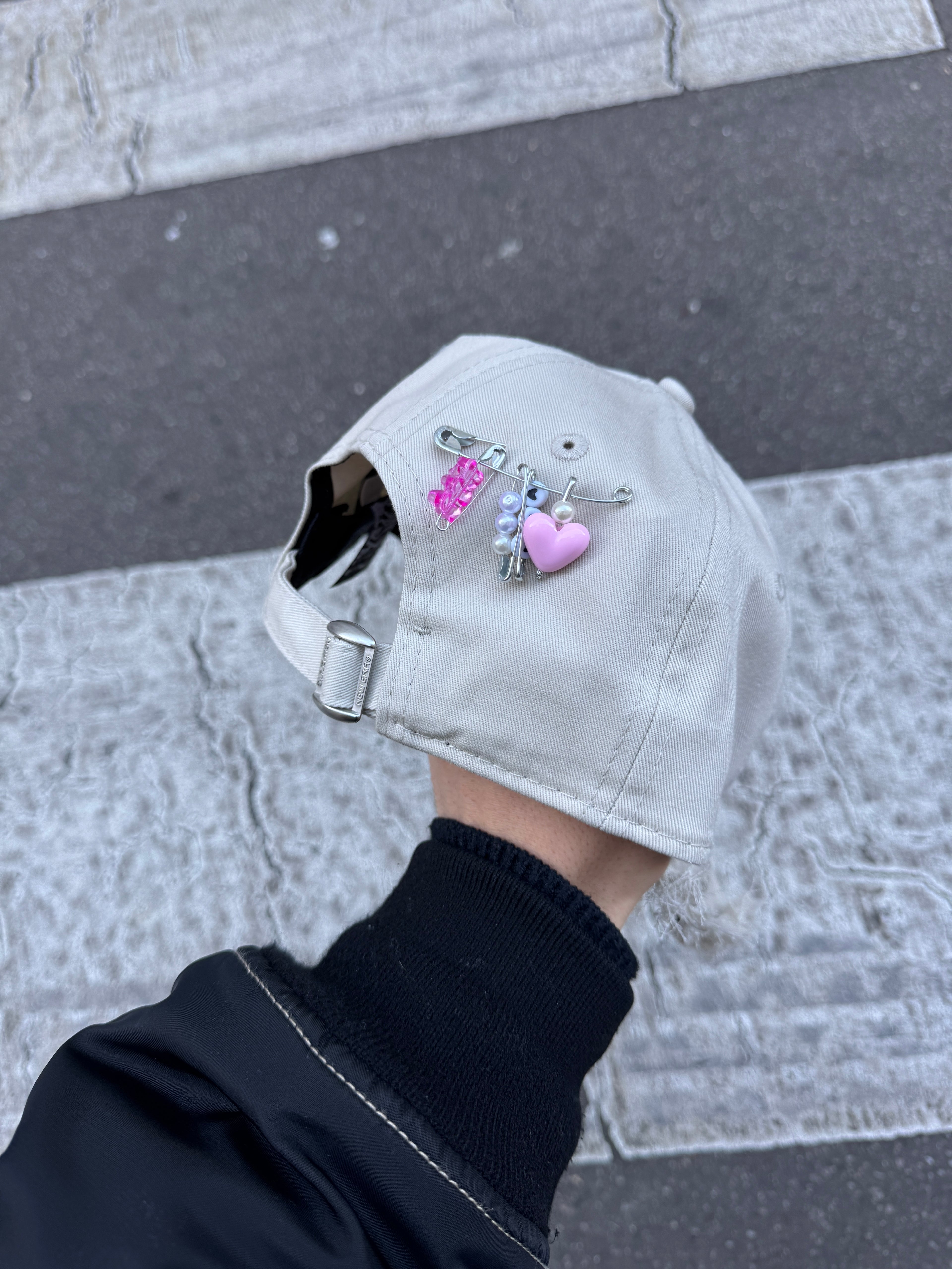 Cap LA ajustable visière ronde