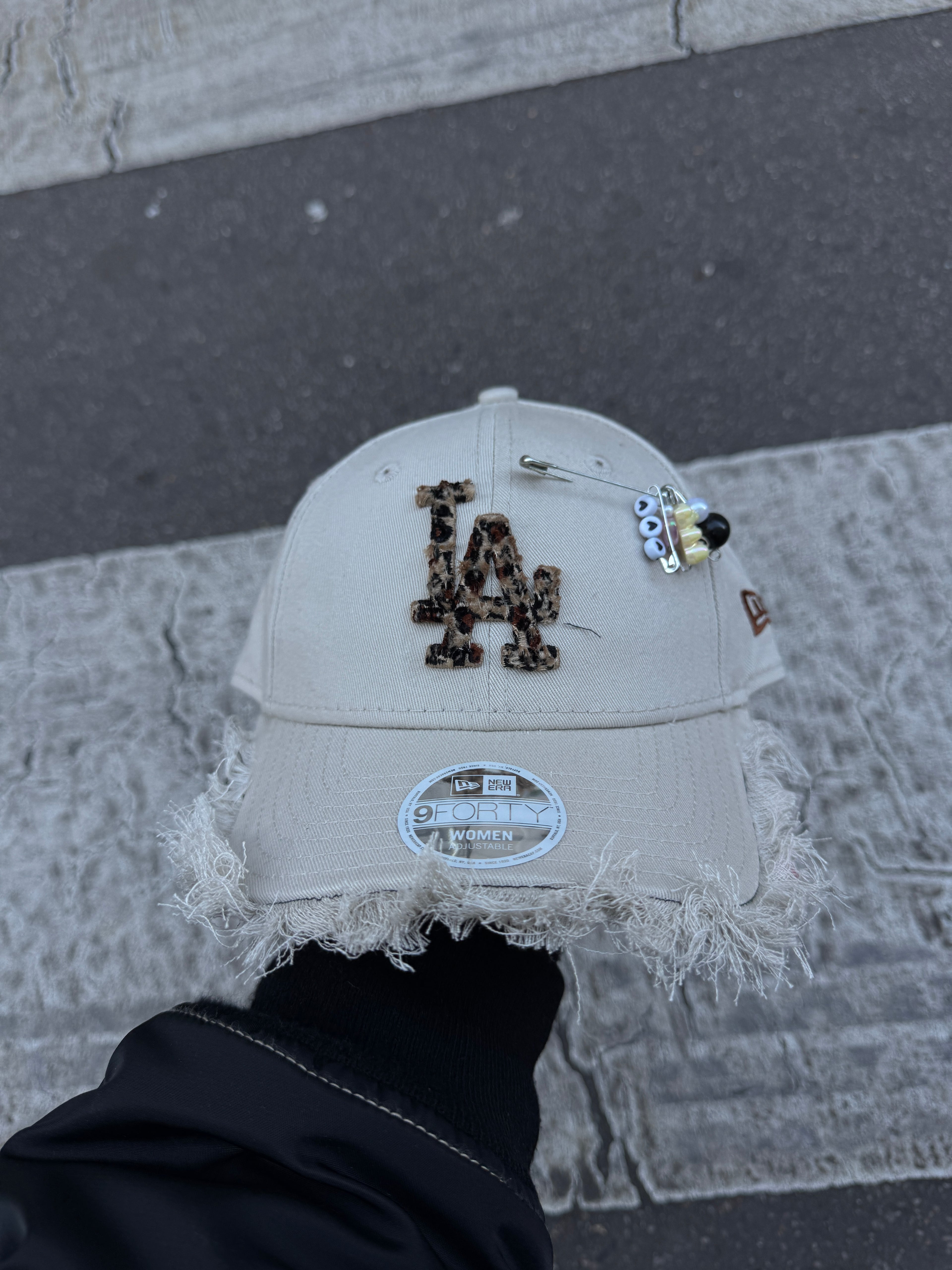 Cap LA ajustable visière ronde