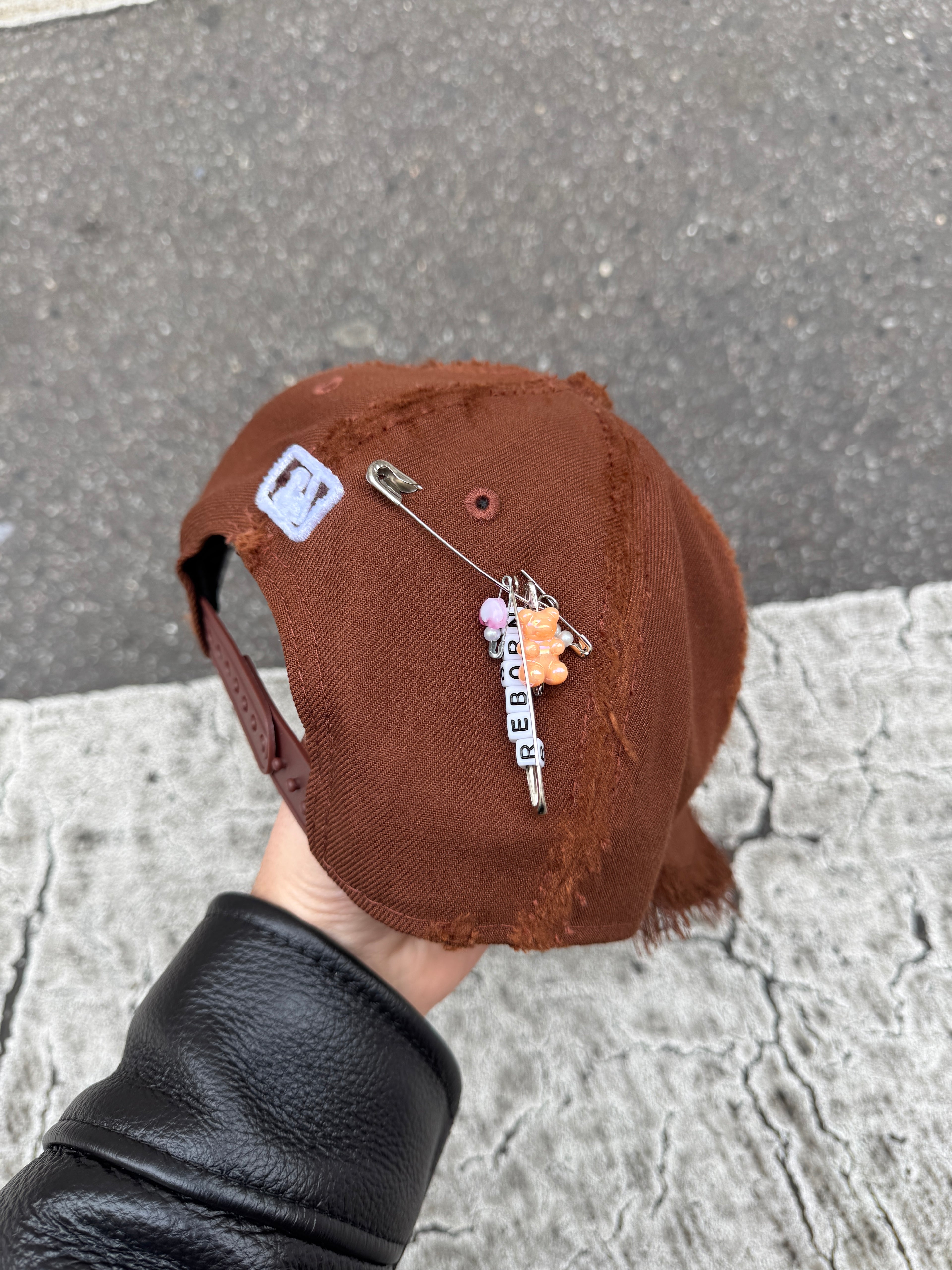 Cap A's ajustable visière incurvée, low profil