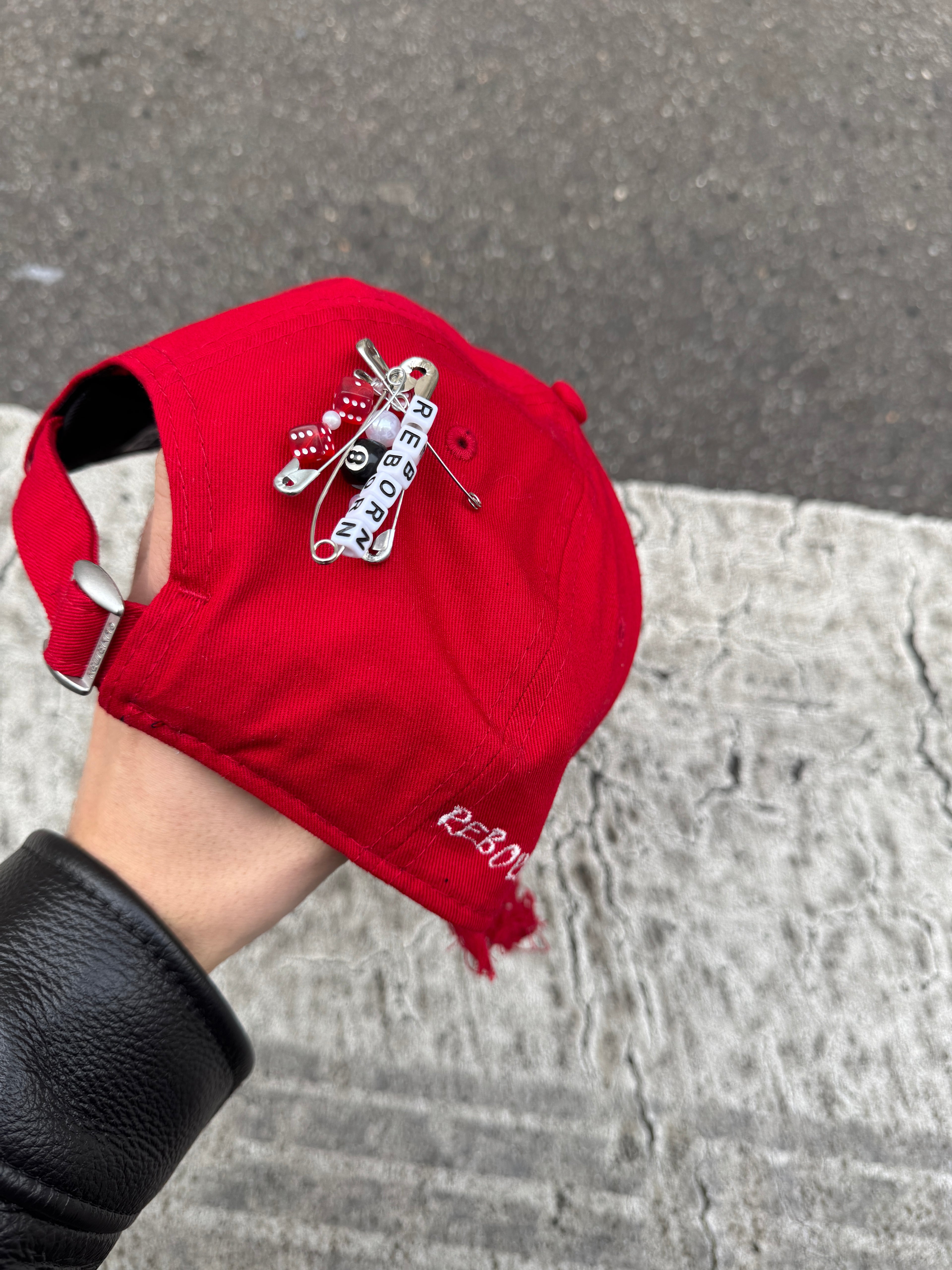 Cap NY ajustable visière ronde